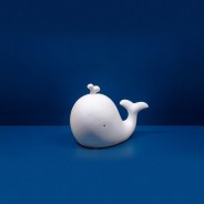 3D Ceramic Whale Lamp - LP022 2 