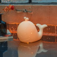 3D Ceramic Whale Lamp - LP022 1 