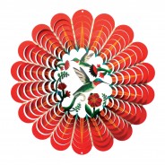3D Hummingbird Wind Spinner 1 