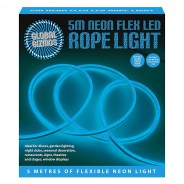 5m LED Neon Flex Rope Lights  10 Blue