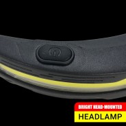 Head Torch 5W Cob Super Bright Rechargeable Torch 8 