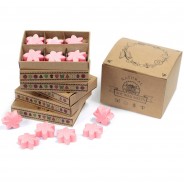 Soy Wax Flower Melts (6 pack) 1 Classic Rose