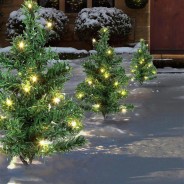 6 Piece Christmas Tree Path Light Set 3 