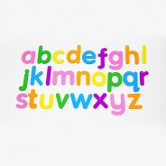 Acrylic Rainbow Letters 5 