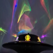 Alien Abduction Lamp with Aurora LED Effect 8 