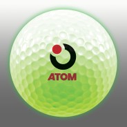 ATOM Glow UV Golf Balls - 2 Pack 6 