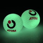 ATOM Glow UV Golf Balls - 2 Pack 1 