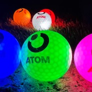 ATOM Mixed Colour LED Light Up Golf Balls - 6 Pack 2 