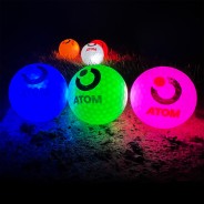 ATOM Mixed Colour LED Light Up Golf Balls - 6 Pack 4 