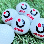 ATOM Mixed Colour LED Light Up Golf Balls - 6 Pack 5 