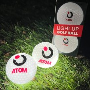 ATOM White LED Golf Balls - 2 Pack 3 