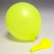 UV Neon Balloons 11 Yellow