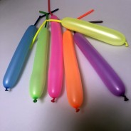 100 Neon Modelling Balloons 3 