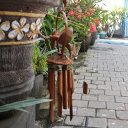 Bamboo & Coconut Dragon Wind Chimes 2 