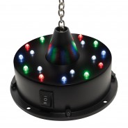 Battery Operated LED Mirrorball Motor 2 multi coloured LEDs