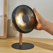 Portable Detachable Desk Fan with Light 2 