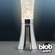 BIG BLOB Silver Glitter Lamp  4 
