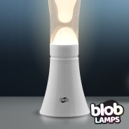 BIG BLOB Blob Lamps Lava Lamp - White Base - White/Clear 4 
