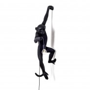 Seletti Black Outdoor Monkey Lamps 9 Hanging