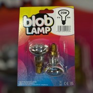 25W Replacement Blob Lava Lamp Bulbs E14 R39 - Twin Pack 1 