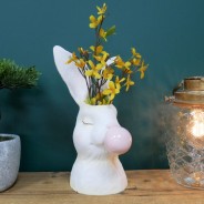 Bubble Gum Bunny Vase 1 