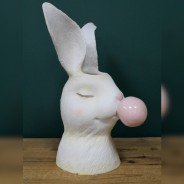 Bubble Gum Bunny Vase 3 