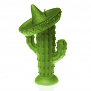 Cactus Sombrero Candle Green 4 