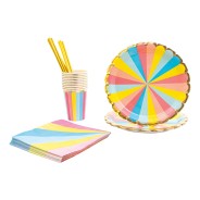 Carnival 40pc Party Tableware 5 