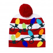 Light Up Christmas Bobble Hat 2 