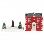 Christmas House Incense Cone Burner 2 
