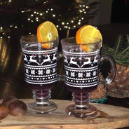 Christmas Mulled Wine Glass 2 One glass supplied