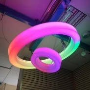 Colour Changing Sensory Ceiling Rings Light 1 