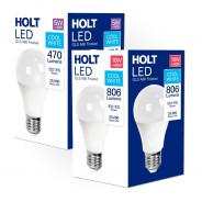 Cool White LED E27 Bulbs 1 