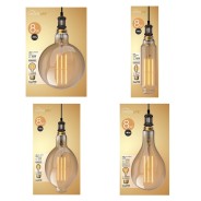 Giant Dimmable Antique LED Filament Bulbs 6 