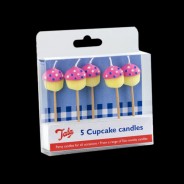 Cupcake Candles (5 Pack) 1 