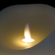 Dancing Flame Candles Ivory  2 