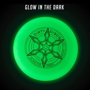 Dirty Disc Ninja Star Glow Frisbee - Professional Disc 1 