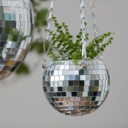 Disco Ball Hanging Planter in 3 sizes 5 4" (10cm)