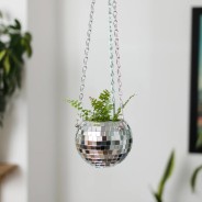 Disco Ball Hanging Planter in 3 sizes 7 4" (10cm)