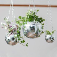 Disco Ball Hanging Planter in 3 sizes 6 