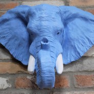 Elephant Head Wall Planter (7796) 3 