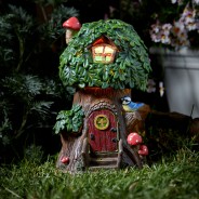 Elfin Oak Solar Fairy Treehouse 3 