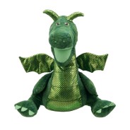 Enchanted Dragon Hand Puppets in Red or Green 3 