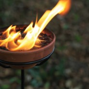 Terracotta Fire Pot and Stand - Mini Fire Pit 4 Terracotta Fire Pot and Stand