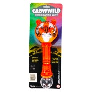 Tiger Mega Flashing Animal Wand 11" Wholesale 10 