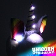 Light Up Unicorn Headband 2 