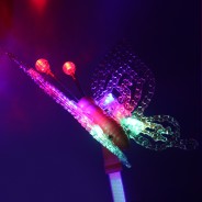 Light Up Butterfly Wand Large 4 