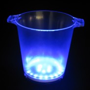 Light Up Ice Bucket Blue - Wholesale 4 