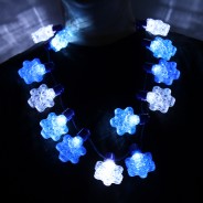 Light Up Snowflake Necklace 6 