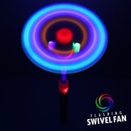 Light Up Swivel Fan 7 